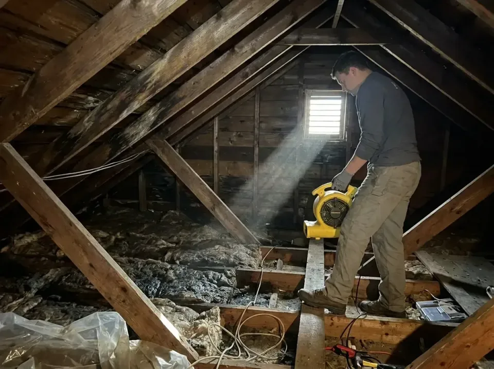 attic-water-damage-drying-proc-007 — frequently asked questions, Emergency Water Extraction & 24/7 Flood Response in Blackwe…
